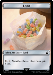 Alien Angel // Food (0025) Double-Sided Token [Doctor Who Tokens] | Tables and Towers