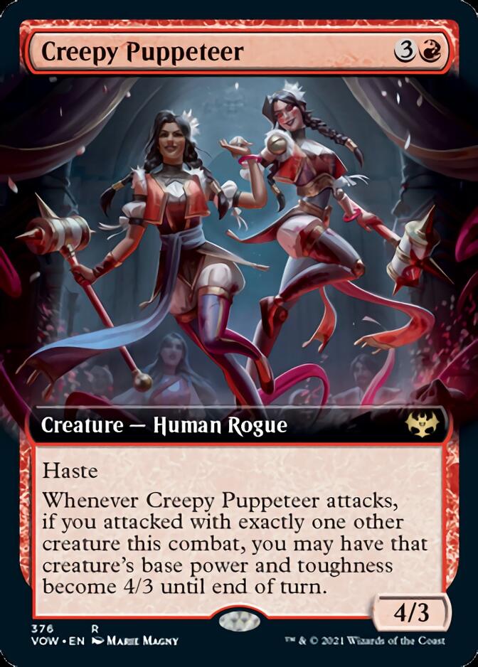 Creepy Puppeteer (Extended Art) [Innistrad: Crimson Vow] | Tables and Towers