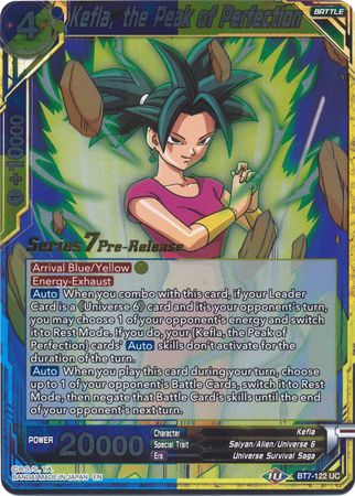 Kefla, the Peak of Perfection (BT7-122_PR) [Assault of the Saiyans Prerelease Promos] | Tables and Towers