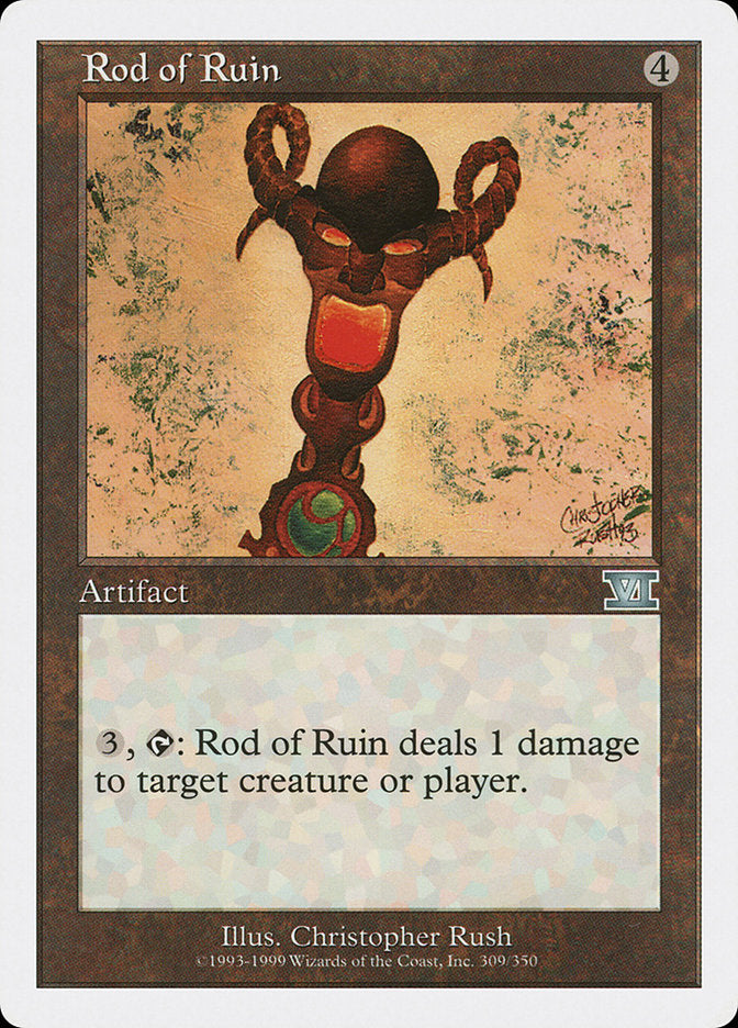 Rod of Ruin [Classic Sixth Edition] | Tables and Towers