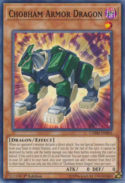 Chobham Armor Dragon [CHIM-EN005] Common | Tables and Towers