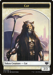 Angel // Cat Double-Sided Token [Commander 2014 Tokens] | Tables and Towers