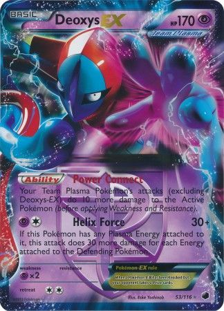 Deoxys EX (53/116) (Jumbo Card) [Black & White: Plasma Freeze] | Tables and Towers