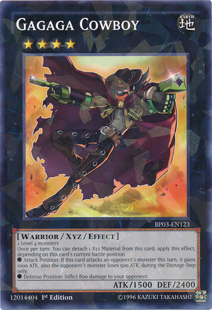 Gagaga Cowboy [BP03-EN123] Shatterfoil Rare | Tables and Towers