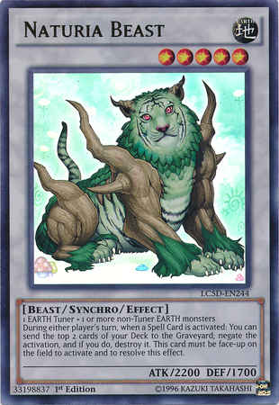 Naturia Beast [LC5D-EN244] Ultra Rare | Tables and Towers