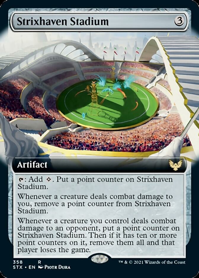 Strixhaven Stadium (Extended Art) [Strixhaven: School of Mages] | Tables and Towers