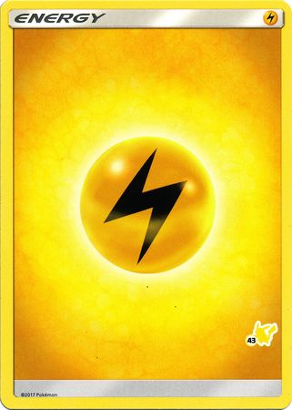 Lightning Energy (Pikachu Stamp #43) [Battle Academy 2020] | Tables and Towers