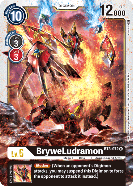 BryweLudramon [BT3-072] [Release Special Booster Ver.1.5] | Tables and Towers