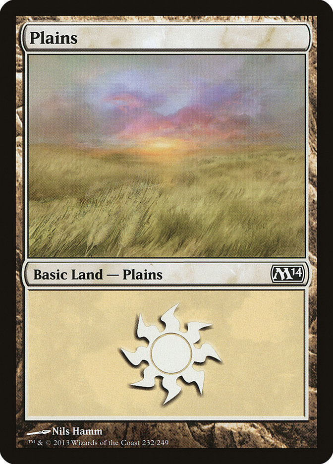 Plains (232) [Magic 2014] | Tables and Towers