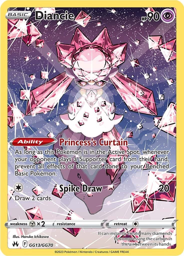 Diancie (GG13/GG70) [Sword & Shield: Crown Zenith] | Tables and Towers