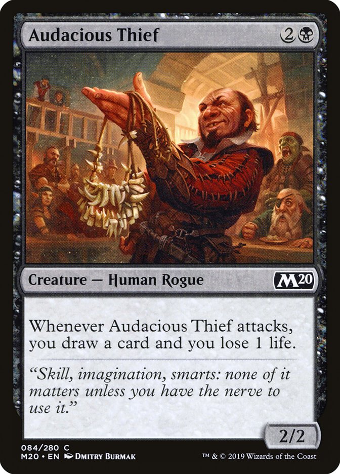 Audacious Thief [Core Set 2020] | Tables and Towers