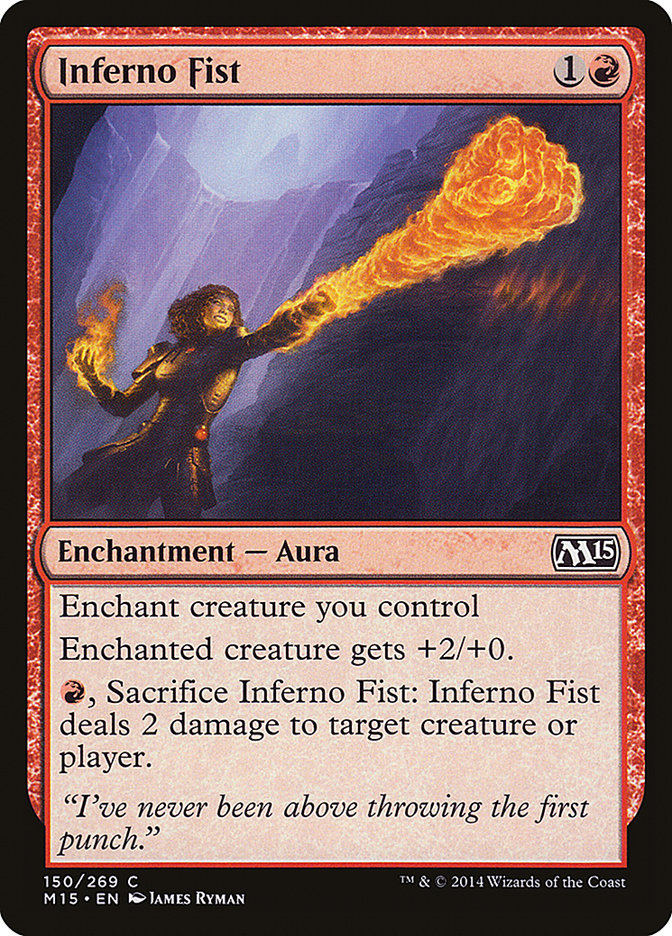 Inferno Fist [Magic 2015] | Tables and Towers