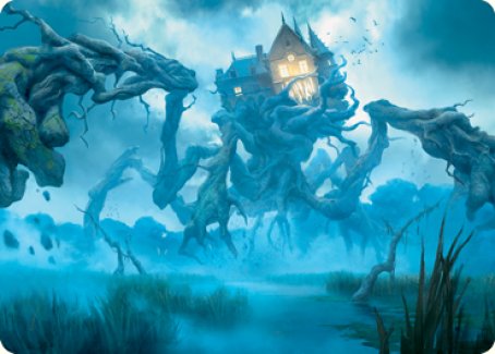 Creeping Inn Art Card [Innistrad: Midnight Hunt Art Series] | Tables and Towers