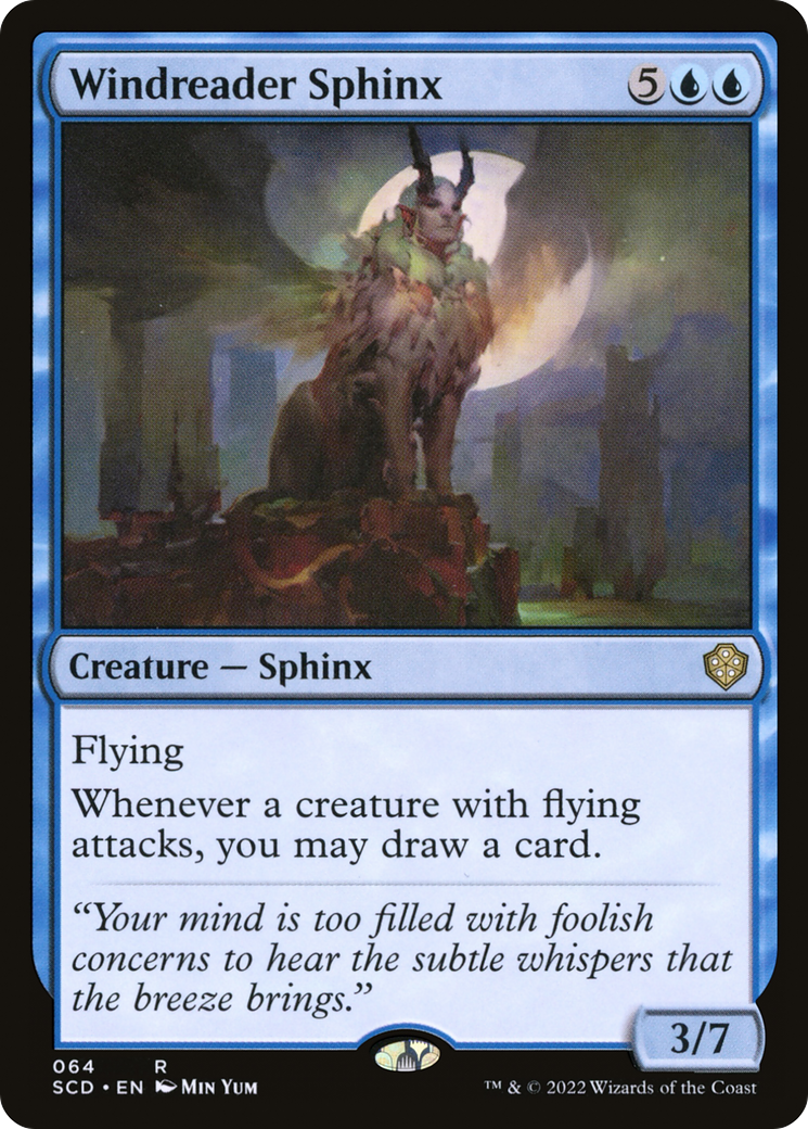 Windreader Sphinx [Starter Commander Decks] | Tables and Towers