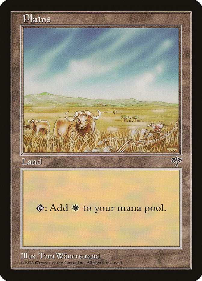 Plains (Oxen / Signature on Right) [Mirage] | Tables and Towers