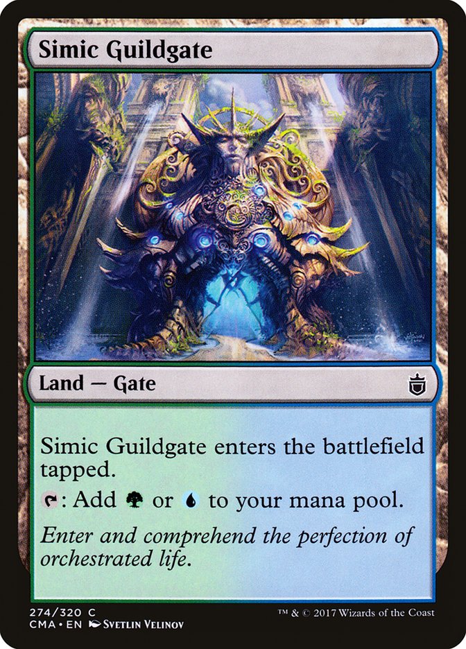 Simic Guildgate [Commander Anthology] | Tables and Towers