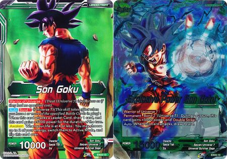 Son Goku // Explosive Power Son Goku (EX03-13) [Ultimate Box] | Tables and Towers