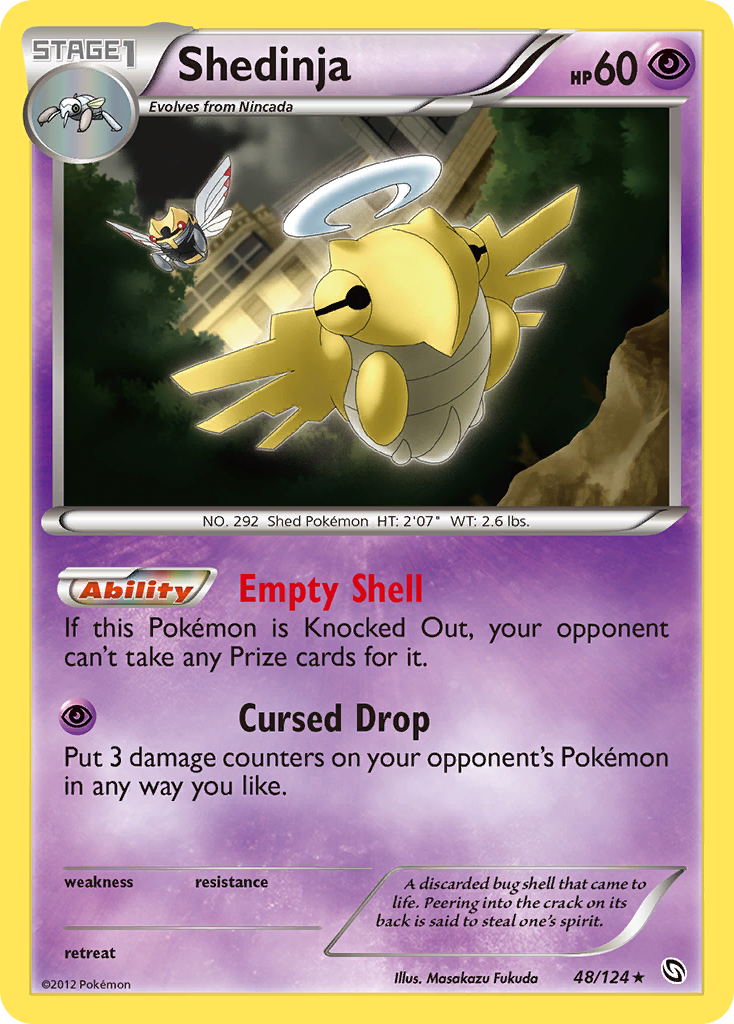 Shedinja (48/124) [Black & White: Dragons Exalted] | Tables and Towers