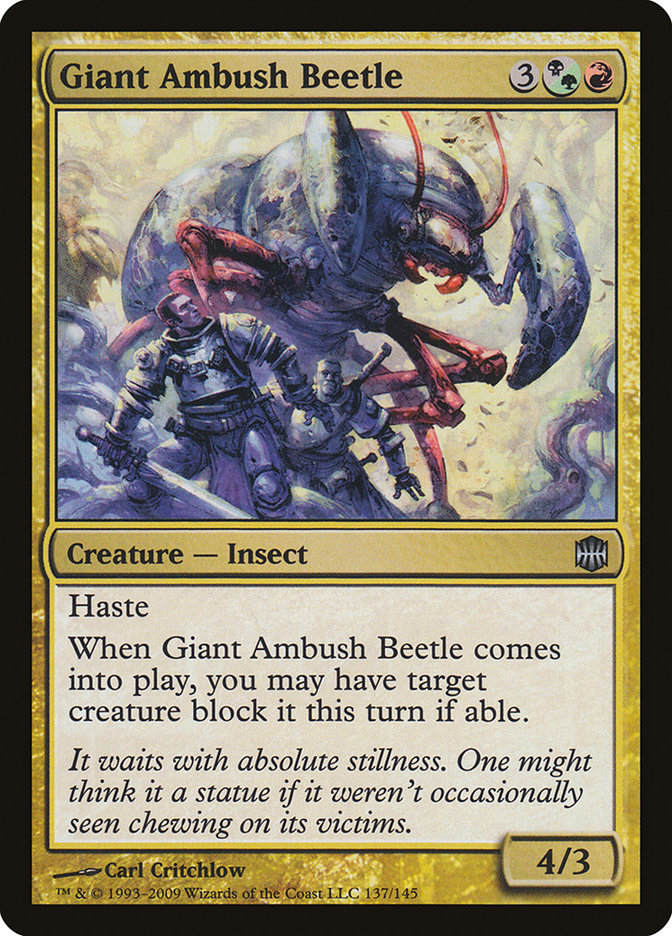 Giant Ambush Beetle [Alara Reborn] | Tables and Towers