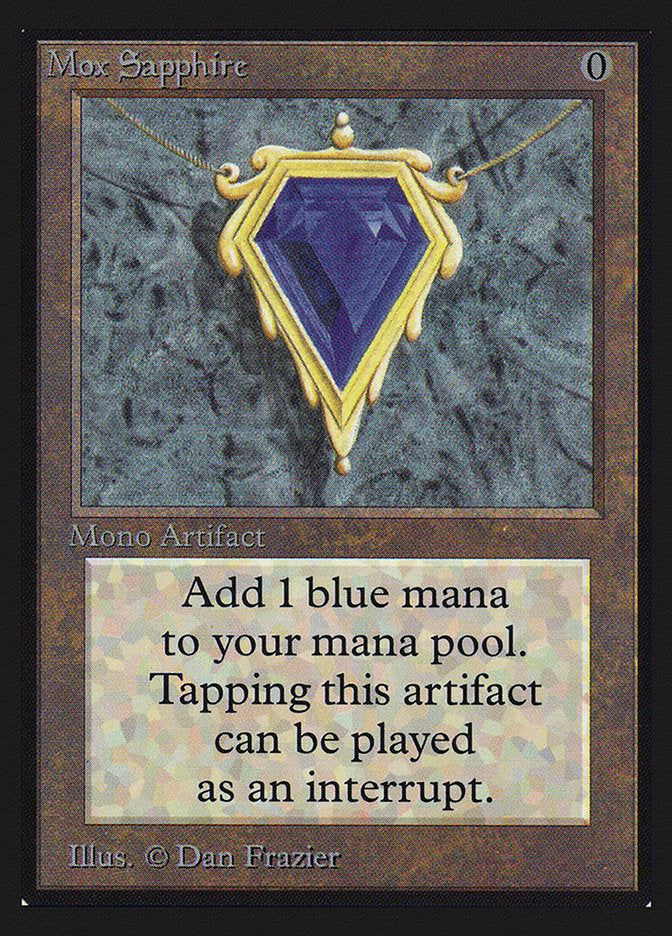 Mox Sapphire [Collectors' Edition] | Tables and Towers