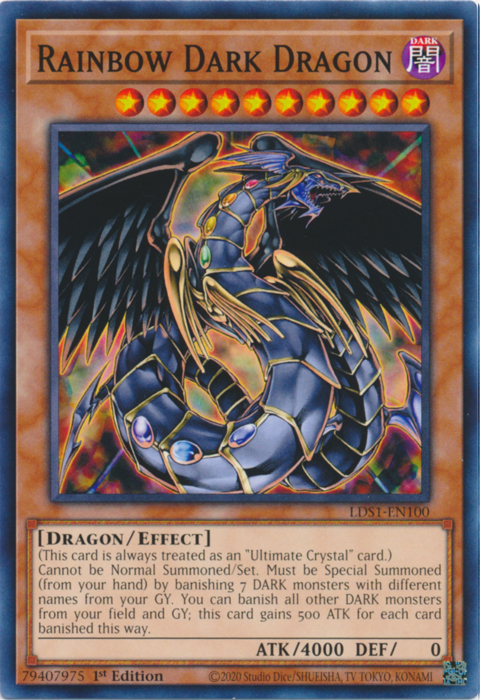 Rainbow Dark Dragon [LDS1-EN100] Common | Tables and Towers