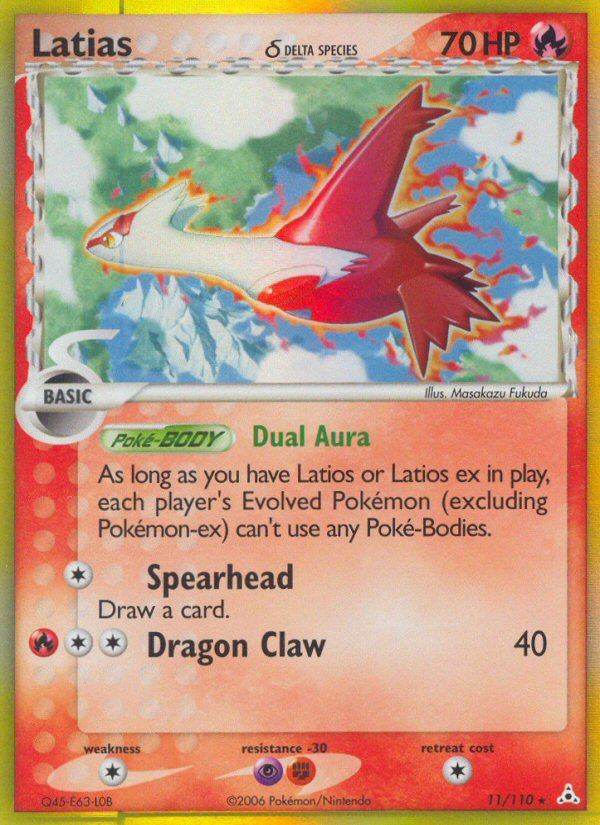 Latias (11/110) (Delta Species) [EX: Holon Phantoms] | Tables and Towers