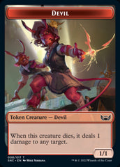 Devil // Rogue Double-Sided Token [Streets of New Capenna Tokens] | Tables and Towers