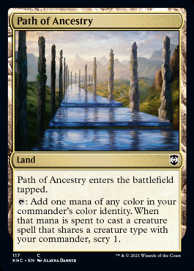 Path of Ancestry [Kaldheim Commander] | Tables and Towers