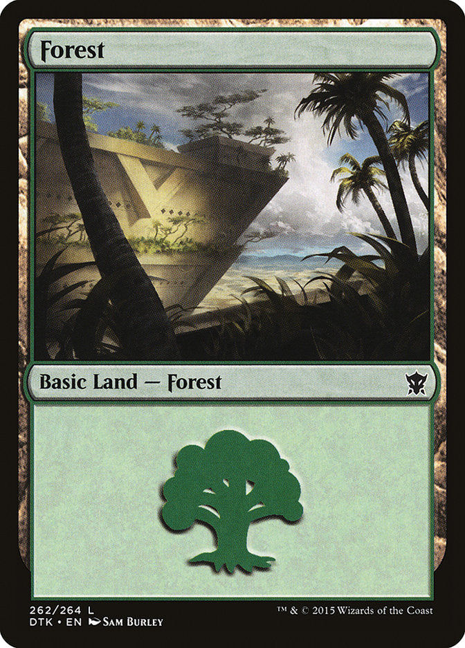 Forest (262) [Dragons of Tarkir] | Tables and Towers