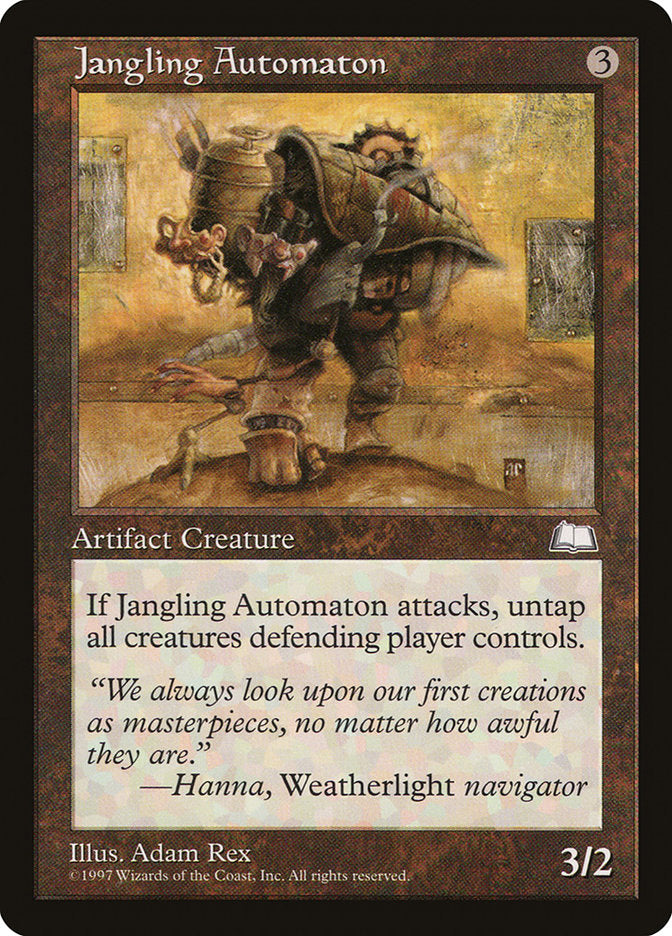 Jangling Automaton [Weatherlight] | Tables and Towers