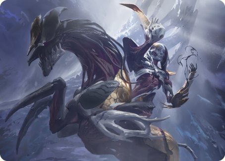 Ria Ivor, Bane of Bladehold Art Card [Phyrexia: All Will Be One Art Series] | Tables and Towers