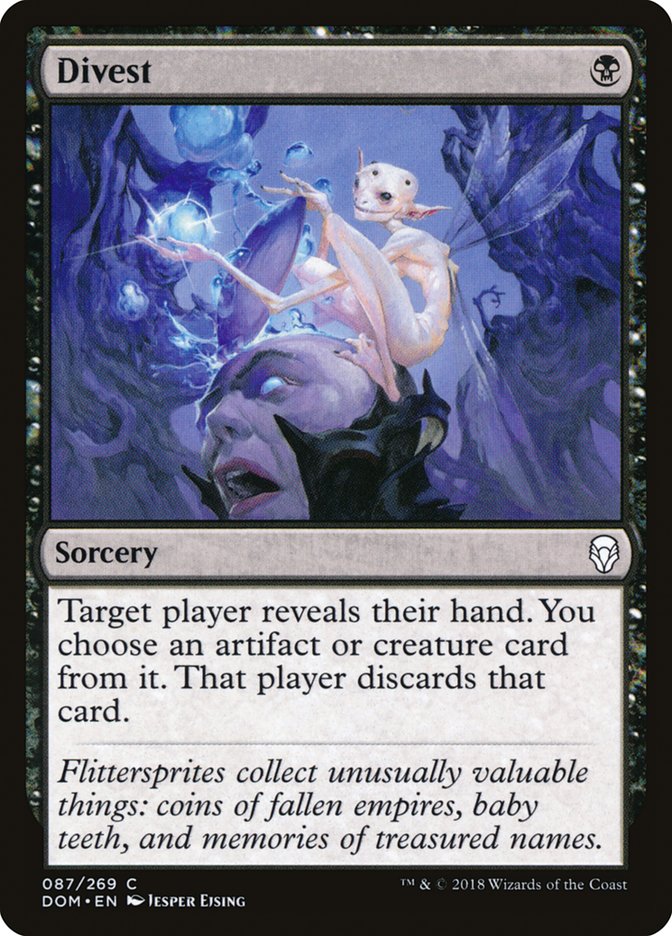 Divest [Dominaria] | Tables and Towers