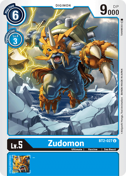 Zudomon [BT2-027] [Release Special Booster Ver.1.5] | Tables and Towers