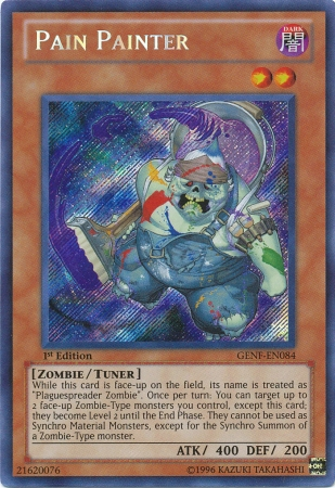 Pain Painter [GENF-EN084] Secret Rare | Tables and Towers