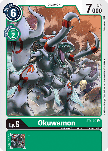 Okuwamon [ST4-09] [Starter Deck: Giga Green] | Tables and Towers