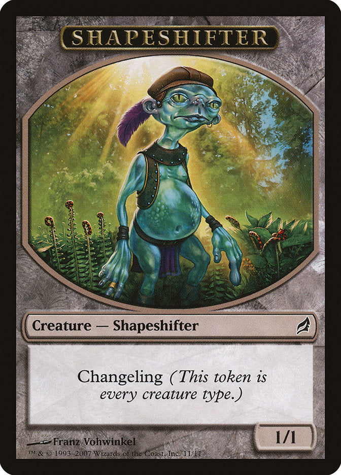 Shapeshifter Token [Lorwyn Tokens] | Tables and Towers