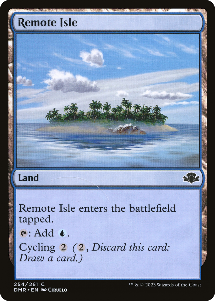 Remote Isle [Dominaria Remastered] | Tables and Towers