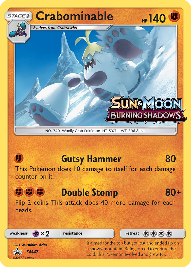 Crabominable (SM47) [Sun & Moon: Black Star Promos] | Tables and Towers