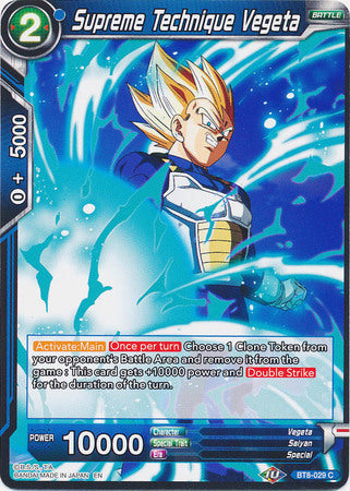 Supreme Technique Vegeta (BT8-029) [Malicious Machinations] | Tables and Towers