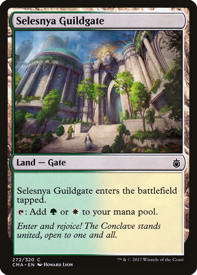 Selesnya Guildgate [Commander Anthology] | Tables and Towers