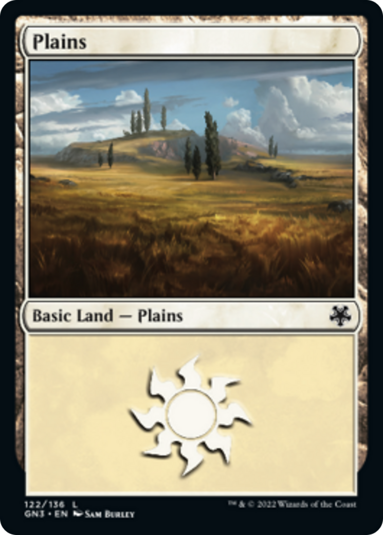 Plains (122) [Game Night: Free-for-All] | Tables and Towers