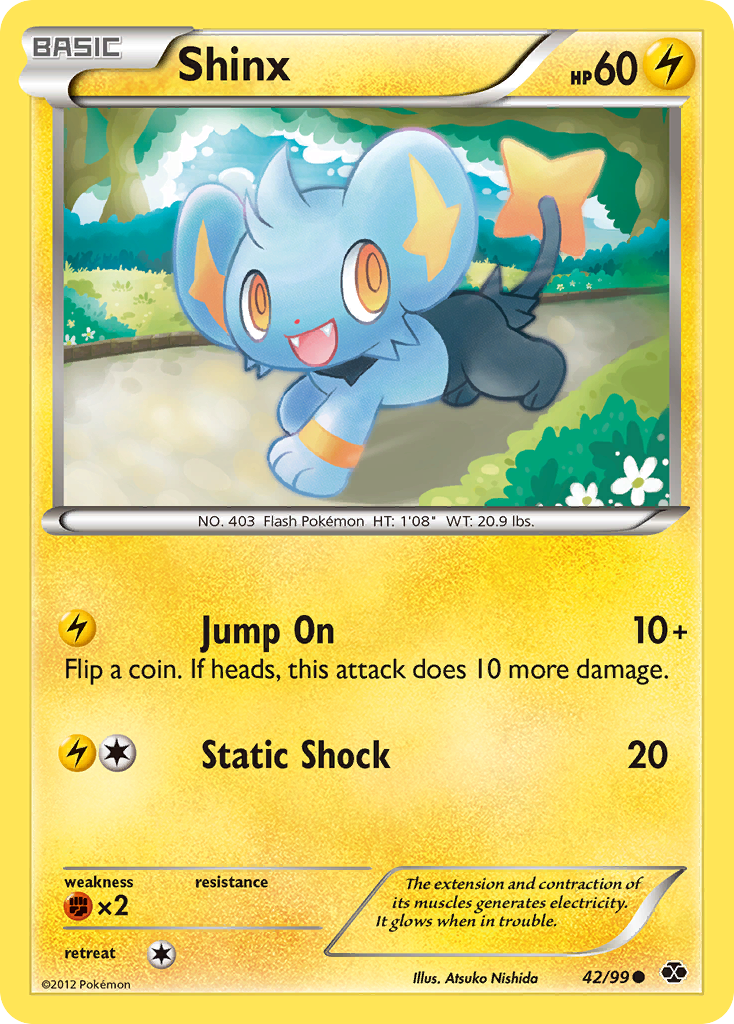 Shinx (42/99) [Black & White: Next Destinies] | Tables and Towers