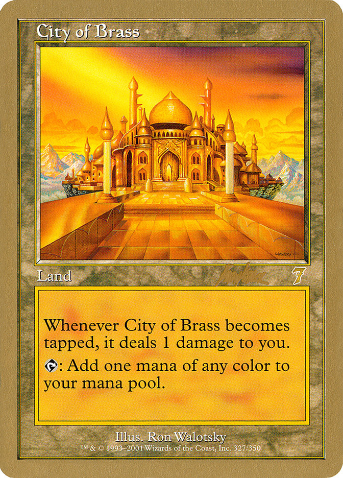 City of Brass (Brian Kibler) [World Championship Decks 2002] | Tables and Towers