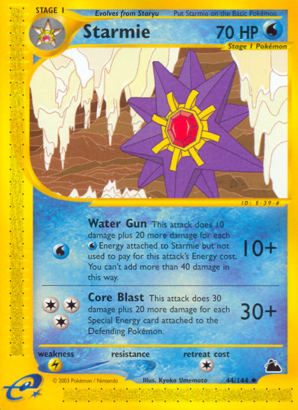 Starmie (44/144) [Skyridge] | Tables and Towers