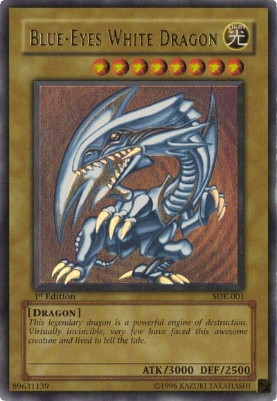 Blue-Eyes White Dragon [SDK-001] Ultra Rare | Tables and Towers