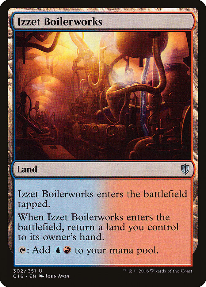 Izzet Boilerworks [Commander 2016] | Tables and Towers