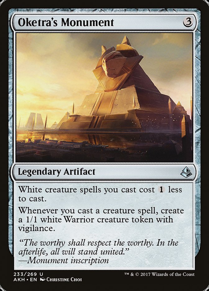 Oketra's Monument [Amonkhet] | Tables and Towers