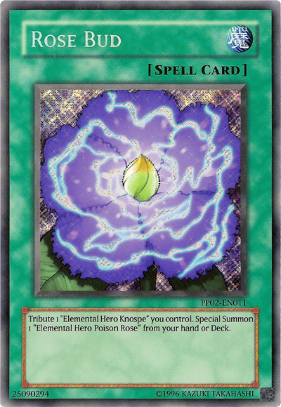 Rose Bud [PP02-EN011] Secret Rare | Tables and Towers