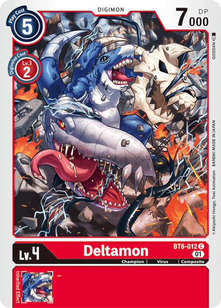 Deltamon [BT6-012] [Double Diamond] | Tables and Towers