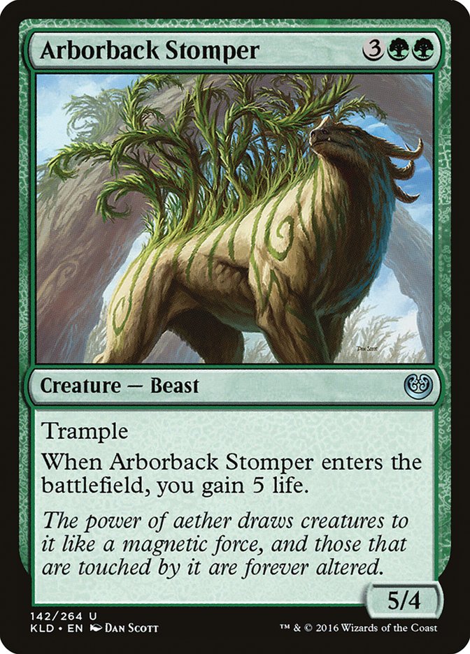 Arborback Stomper [Kaladesh] | Tables and Towers